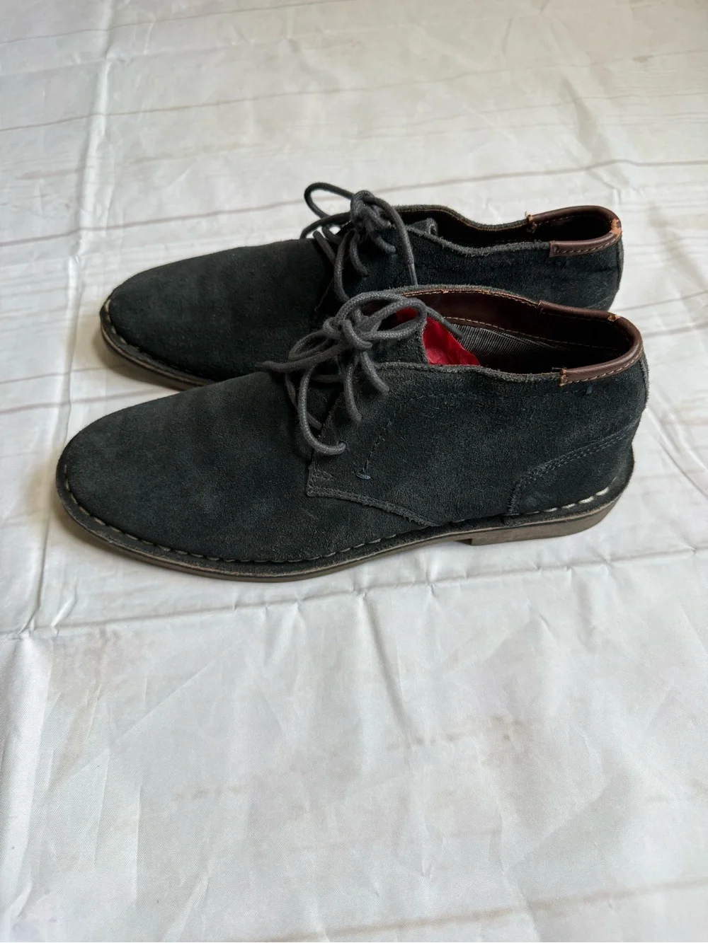 Kenneth Cole Reaction Mens Suede Chukka Shoe “Desert Sun
